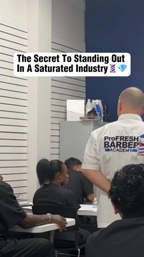 If it’s not about the haircut. What problem do you really solve? #barberschool #atlanta #profreshbarberacademy #barbers | Will Stamm