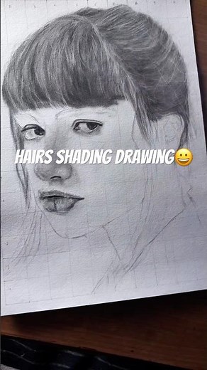 Realistic Women Hair Shading Tutorial | Easy Step-by-Step Drawing ✍️