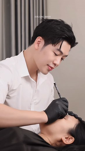 Vũ Lệnh Khương on Instagram: "She had a scar on her eyebrow that made her lose confidence. I was happy to be able to make her smile brightly after helping her get new eyebrows.❤️ By the way this song has a really nice melody 😄. I hope you enjoy this song along with my work 😘. . . 🌟Exciting news! The 𝐁𝐨𝐧𝐝𝐢𝐧𝐠 𝐁𝐫𝐨𝐰𝐬 Training is Now Open for Registration this 2025 Take this opportunity to equip yourself with the best hairstrokes technique done by machine only. 🚀 Dive into the world o