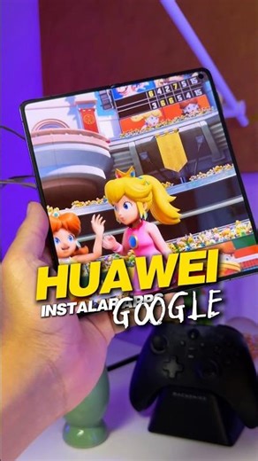 Cómo instalar las apps de #Google en tu celular #Huawei 📲😳 #HuaweiTips #TrucosCelular #AppsGoogle