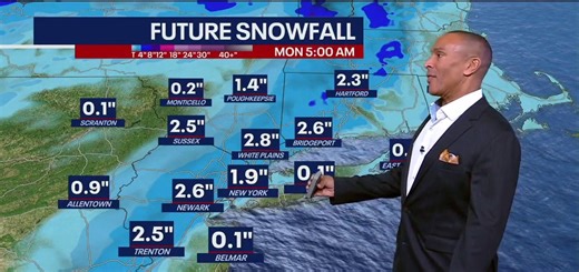 Snow expected in NYC this weekend: Here's how much and when
