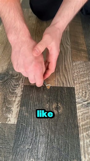 How To Repair a Damaged Vinyl Floor Plank 😳