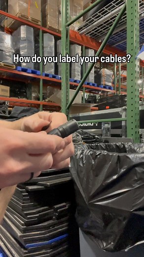 5.9K views · 255 reactions | How do you label your cables? I’m always looking for good label ideas #livesound #audioengineering #proaudio #audiotech #productionshop #cablemanagement #production #liveproduction #tourlife | Michael Leckrone - Audio Engineer | Facebook