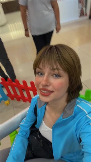 Fun Moments at the Shopping Mall Carousel