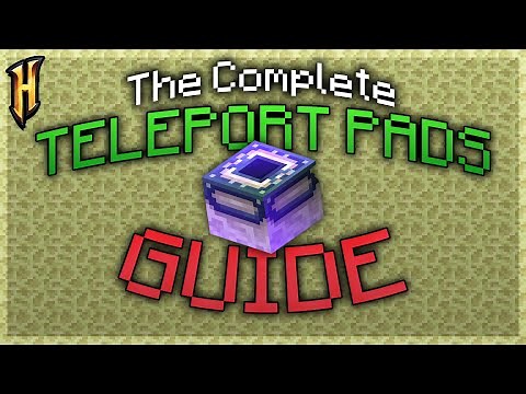 A Complete Guide to Teleport Pads! (Hypixel Skyblock)