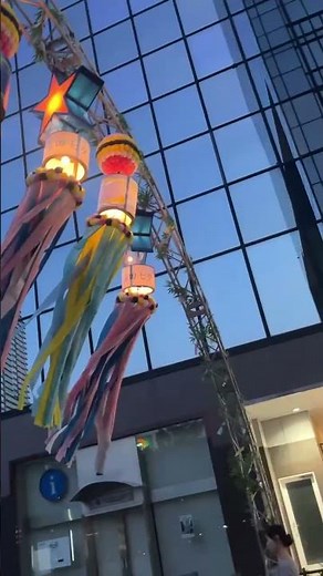 【大阪】梅田スカイビルの七夕飾りTanabata at Umeda Sky Building | Osaka
