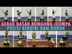 Bungong Jeumpa Dance Basic Movement | Standing and Sitting Position