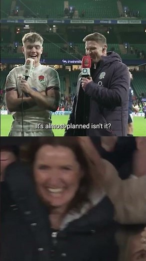 Fin Smith reflecting on THAT kick 💪 #rugby #shorts