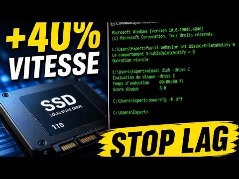 Windows 11 est LENT ? Activez ces 5 options secrètes SSD ! 🚀