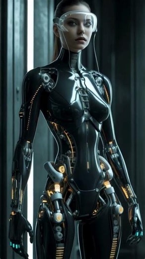 Latex & Machine: The Rise of a Biomechanical Goddess | Futuristic Fashion Film