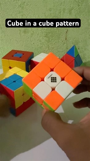 Difference b/w cube in a cube and cube in a cube in a cube #shorts #challenge #rubikscube#shortvideo