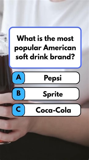 112K views · 7.7K reactions | What is the most popular American soft drink brand?#fun #quiz #puzzle #brainteasers | Mind Fuel | Facebook