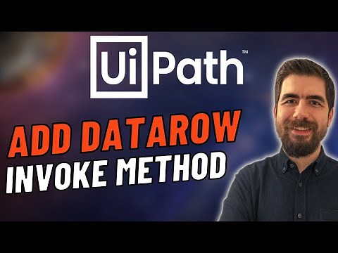 UiPath Add Data Row - How to Add DataRow to Another Datatable Using Invoke Method