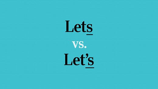“Lets” vs. “Let’s”: The Right Way to Use Each Word