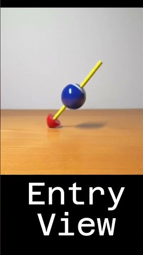 An interesting spinning top toy