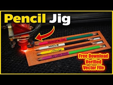 How to Make This Pencil Jig for Perfect Laser Engraving Results