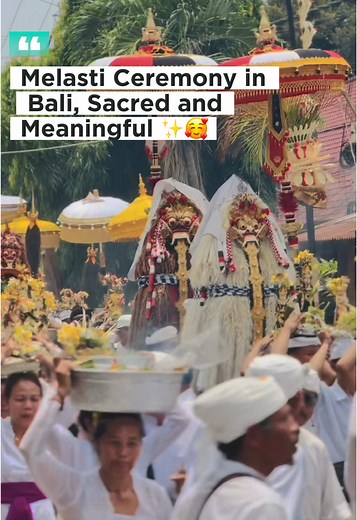 Melasti Ceremony in Bali: A Sacred Purification Ritual