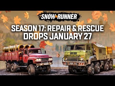 👀🚍🚛 Date De Sortie De La Saison 17 - Zurdania (Asie) - Snow Runner🚚🚘