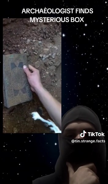 archaeologist finds mysterious box #theoryconspiracy #mystery #box