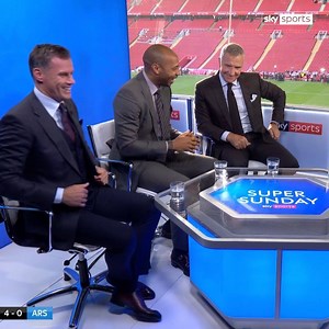 63K views · 1.9K reactions | As Thierry Henry leaves SkySports to focus on his coaching career, who can forget some of his lighter moments in the studio | Sky Sports Football | Facebook