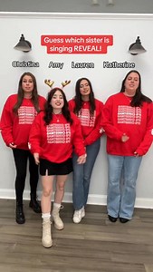 19K views · 436 reactions | Tomorrow is the last day of golden ticket week!! Everyone who orders from store get a golden ticket and win a prize! ❤️ these red it's Christmas sweatshirts are available right now!! | Cimorelli | Facebook
