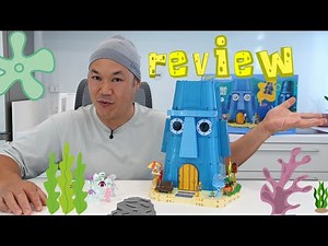 Squidward Tentacles Stone House -AB0078- | AreaX Brick Review