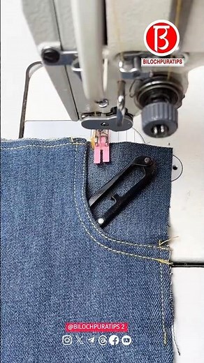jeans pockets sewing Tutorial