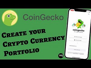 Create Your First Crypto Portfolio on CoinGecko (iOS) – Full Guide 2025
