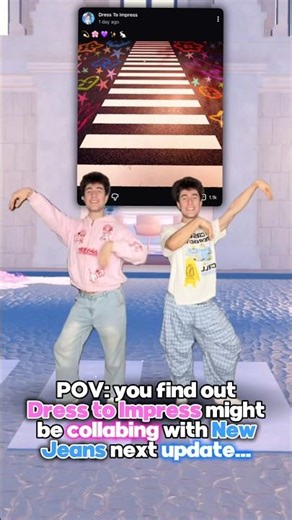 DRESS To IMPRESS And NEW JEANS Are COLLABING…👀🐰🌈