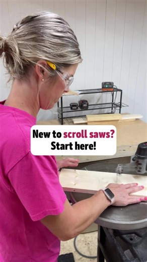 Beginner Tips for Using a Scroll Saw