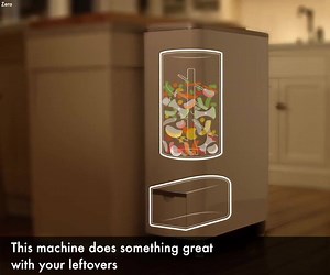Zera Kitchen Food Recycler, recycles a week's worth of food waste within 24 hours through a fully automated process, straight from the kitchen drawer! Indiegogo: goo.gl/AGB8an | Avantgardens