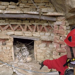 538K views · 4.6K reactions | Carved into the mountainside in the Eastern Andes in Peru, ancient tombs lay nearly untouched. Take a look. | National Geographic History | Facebook