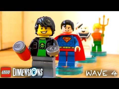 Lego Dimensions Wave 4 Unboxed w/ Marvel Tease