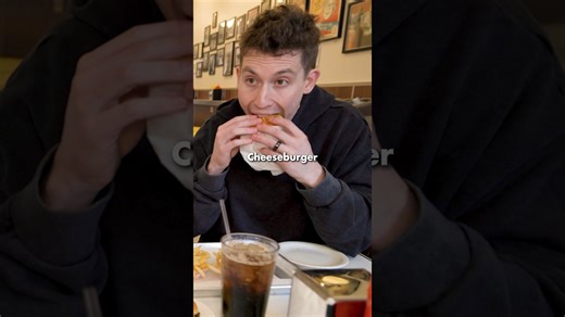 We ate the entire menu at Hamburger America! Classic diner food challenge