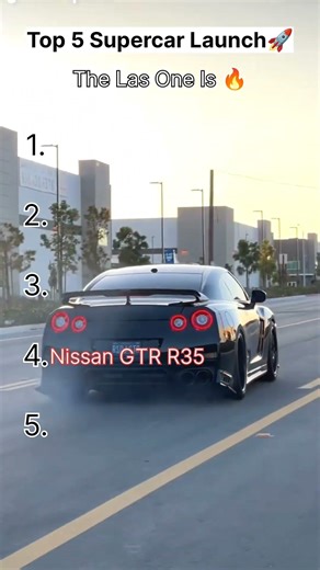 Top 5 Supercar Launch 🚀 #shorts #carsounds #launchcontrol #automobile