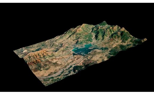 iBlender中文版插件GIS 教程GIS 插件如何使用 Google 地图和 Blender 卫星数据创建 3D 地形Blender