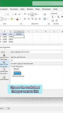 How to insert hyperlink in Excel