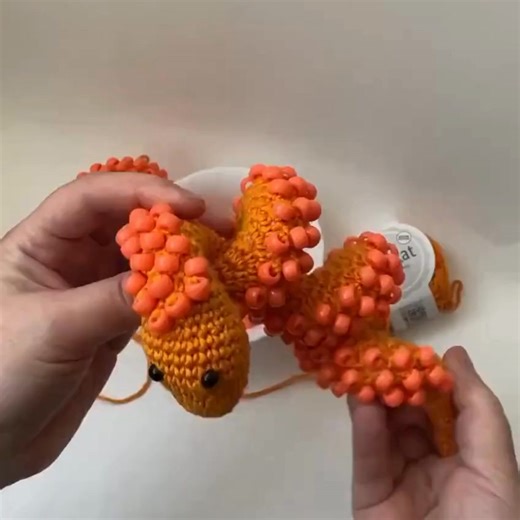 No sewing. Just crochet & bead 🐍 This Fidget Snake Pattern creates a flexible, satisfying toy with no sewing required. Quick to make, fun to fidget with, and perfect for all ages. 📥 Download Now!!👇👇 | Delightfulpattern