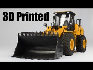 3d print wheel loader