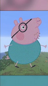 Alternative Peppa Pig Family (in Minecraft)