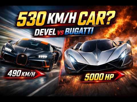 The Fastest Car Ever 500 KM/H | That Could Beat Bugatti | Devel Sixteen | Big Challenge For Bugatti