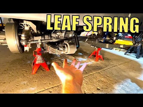 Willys Jeep FRONT (10 Leaf) Leaf Spring Installation [easy to follow steps]