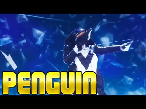 Masked Singer Penguin performance | All About that Bass | Season 2 Episode 5