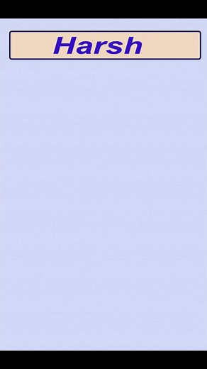 3.6K views · 51 reactions | Meaning of Harsh with example sentence, synonyms and antonyms #vocabulary #English #learnenglish #englishspeaking #englishlearning #englishteacher #wordoftheday | English Learning | Facebook