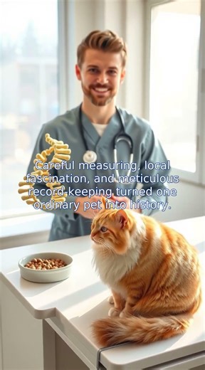 World's Heaviest Cat: 21.3 kg?! #shorts