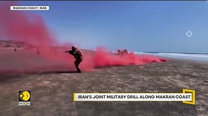 Iran carries out joint military drill along Makran Coast Take a look! Diksha Bisla brings you this report #Iran #WestAsiaCrisis | WION