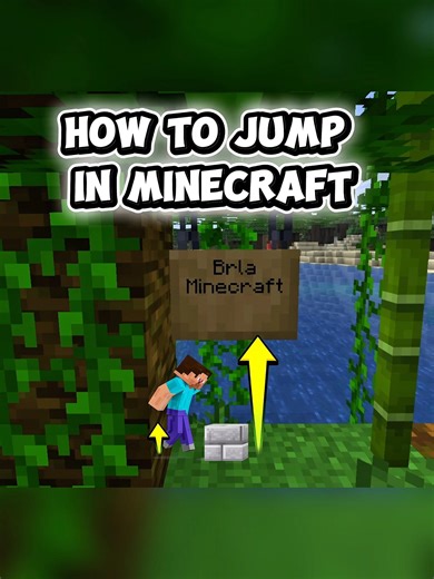 How to Jump in Minecraft ⛏️