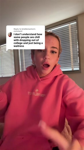 Replying to @briellemarino #college #gabrielle #haters #dropout #bruh | waitress