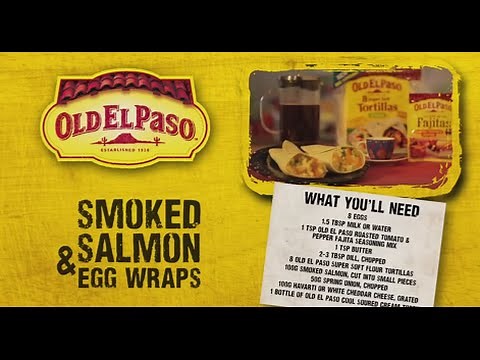 Smoked Bacon Breakfast Tortillas | Andy Bates | Old El Paso