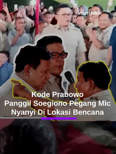 Presiden Prabowo Rayakan Tahun Baru Bersama Pengungsi